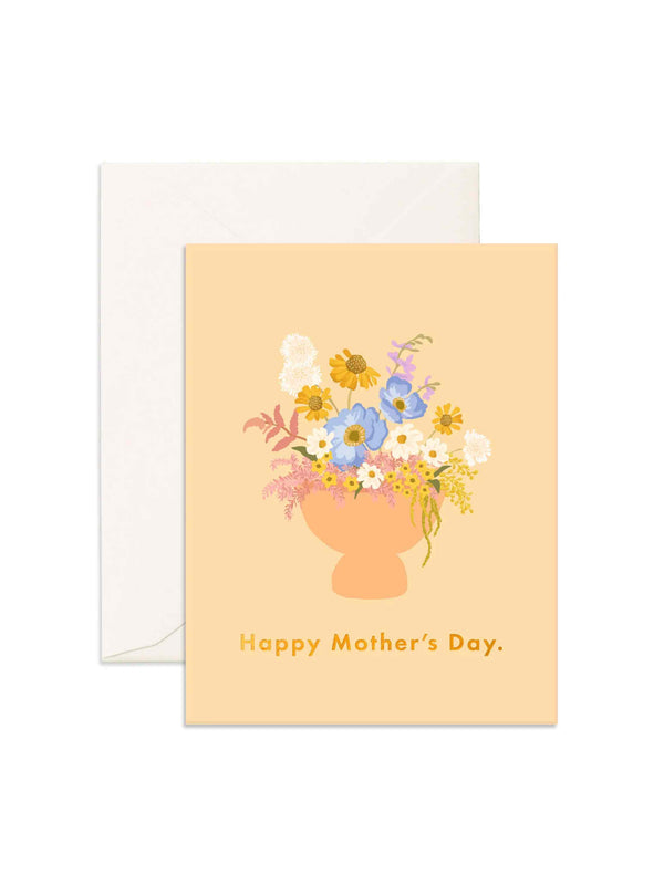Mother's Day Vase Greeting Card