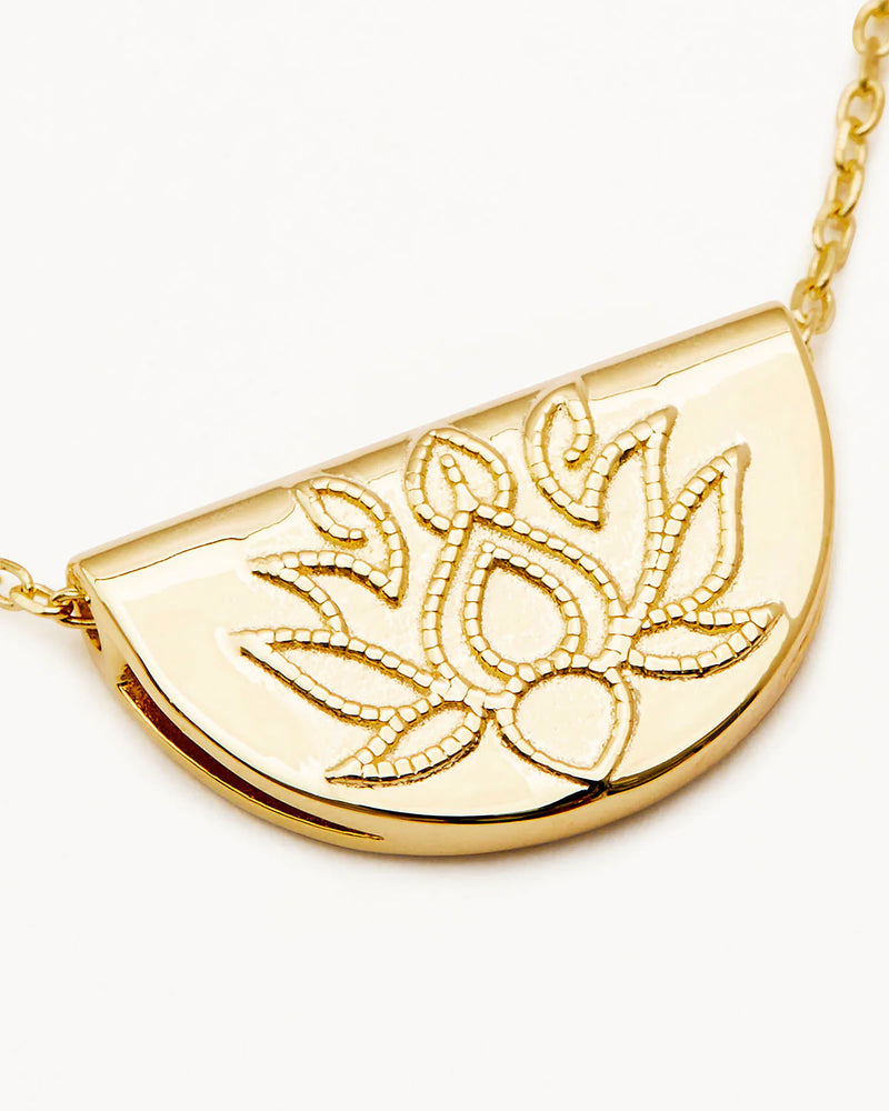 Lotus Short Necklace