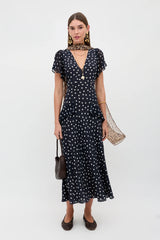 Evie Silk Dress - Bohemia Spot