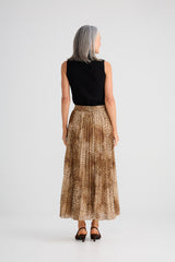 Alias Pleated Skirt - Leopard