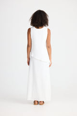 Grace Dress - White Linen