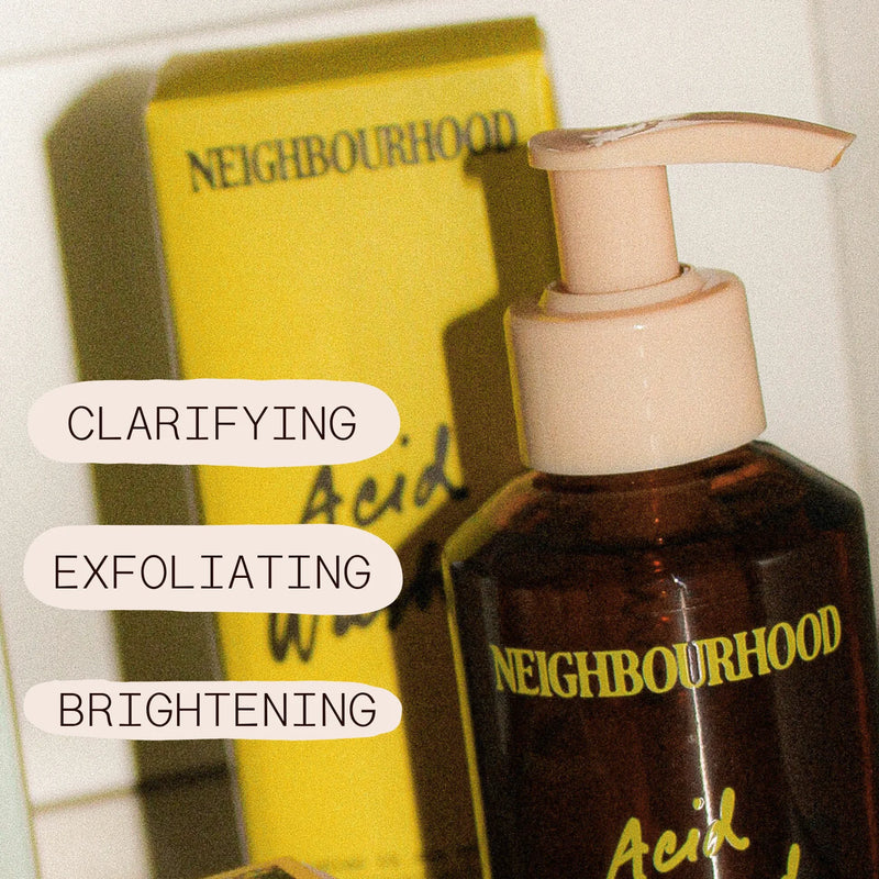 Acid Washed - Foaming 5% AHA Gel Cleanser
