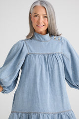 Zelda Dress - Vintage Wash