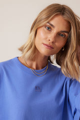 Phoebe Premium Tee - vintage blue