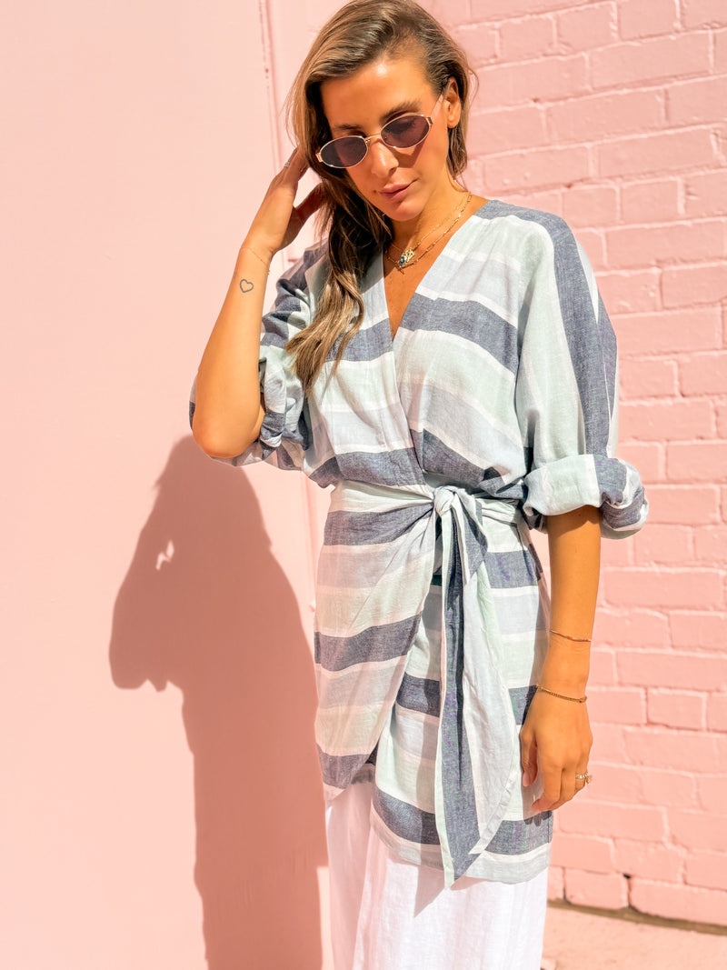 Porto Dress - Tulip Stripe