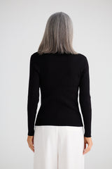 Rocca Knit Top - Black