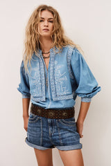 LAURA denim shirt