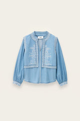 LAURA denim shirt