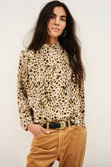 HOPE patterned blouse