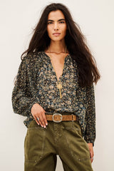 Kross Blouse - Kaki