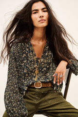 Kross Blouse - Kaki