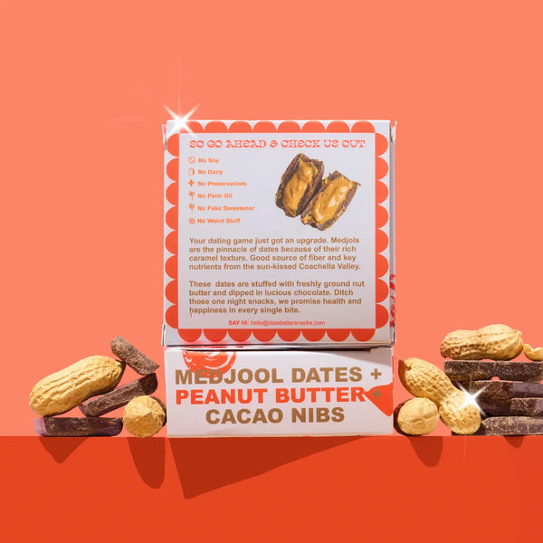 Peanut Butter Crunch- Chocolate Covered Dates