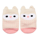Rex London Pair of Baby Socks - Pink Owl