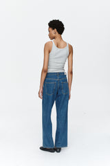 Wide Leg Jean – Heritage Blue