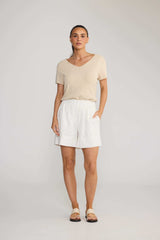 Esplanade Short - Ivory