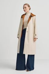 Trench Coat - Caffee Latte