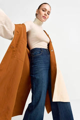 Trench Coat - Caffee Latte