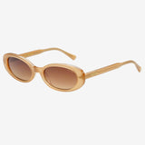 Mimi Oval Sunglasses - Sand