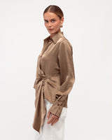 Ally Blouse - Bronze