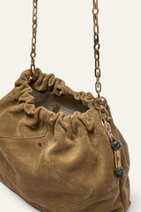 Suede June Tote - Kaki