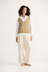 Tribeca Vest - Stone