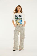 Carioca Landscape T-Shirt - Off-White