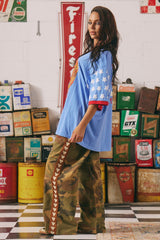 THE DREAM BIG BRENDA PERIWINKLE TEE