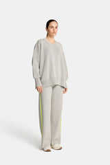 Natasha Sweat Pant - Marle/Neon