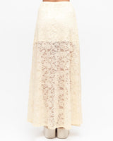 Hayley Lace Skirt - Cream