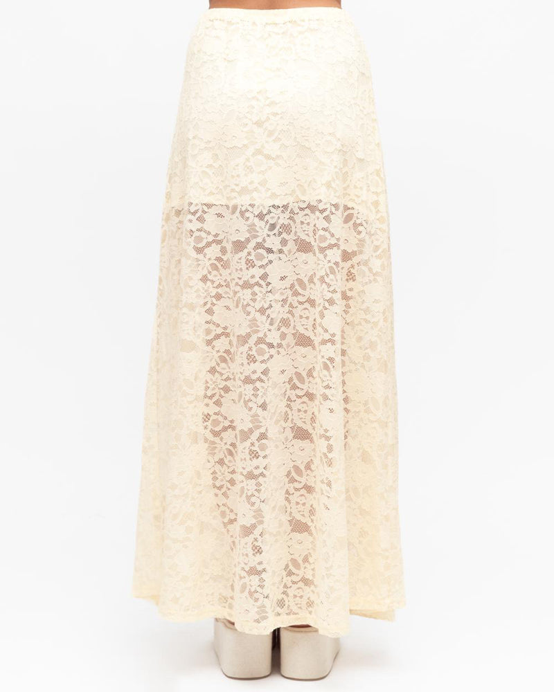 Hayley Lace Skirt - Cream