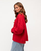 Lena Knit - Red