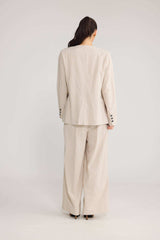 Brielle Blazer - Natural