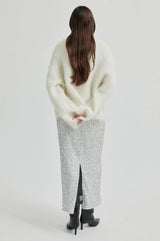 Shimma Skirt - Metallic Silver