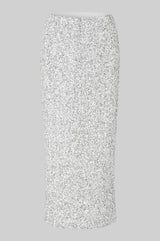 Shimma Skirt - Metallic Silver