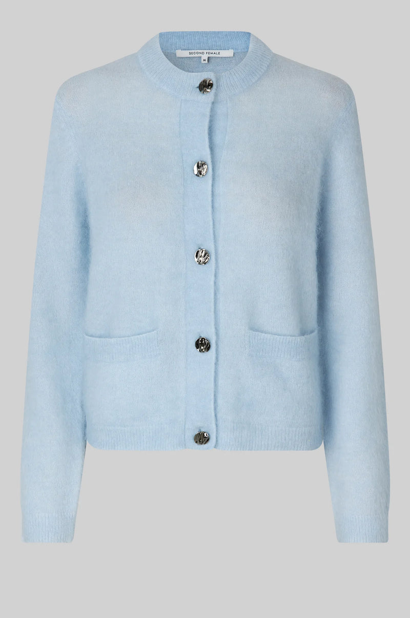 Annelen Knit Cardigan - Skywriting