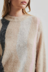 Marbel Knit O-Neck -