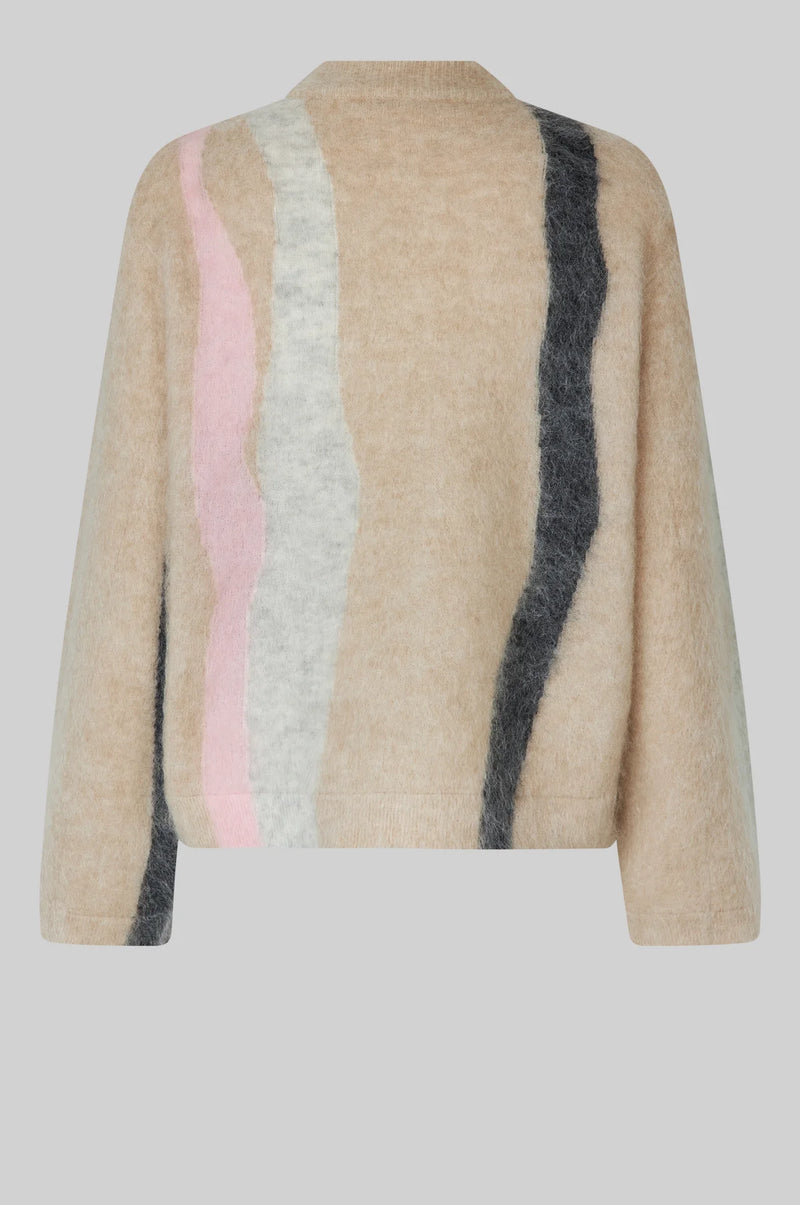 Marbel Knit O-Neck -