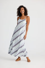Claro Maxi Dress - Tulip Stripe