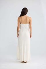 Elsbeth Maxi Dress - Oyster