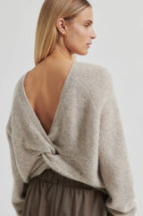 Flare Knit - Light Beige