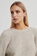 Flare Knit - Light Beige