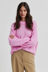 Bruuk Knit O-Neck - Lilac Chiffon