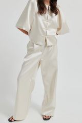 Perlla Trousers - Soft Beige