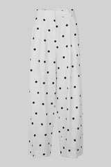 Salliy Trousers - White Alyssum