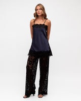 Midnight Lace Cami