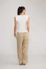 Claudette Tank - White