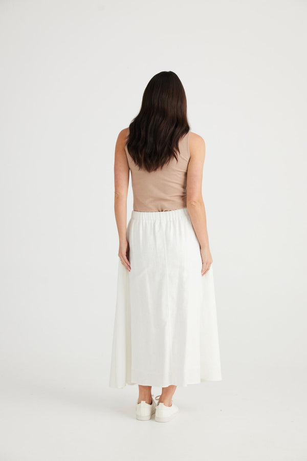 Rossi Skirt  - White
