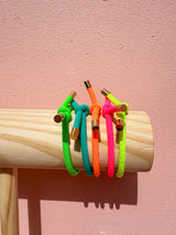Neon Hair Wrist Ties