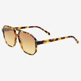 Billie Unisex Aviator Sunglasses -  Tortoise / Brown