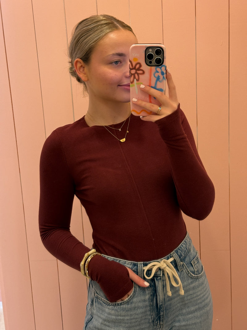Aspyn Top - Plum